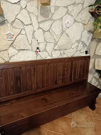PANCA LEGNO MASSELLO artigianale