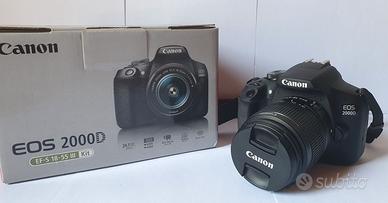 Canon Eos 2000d + EF-S 18-55 III