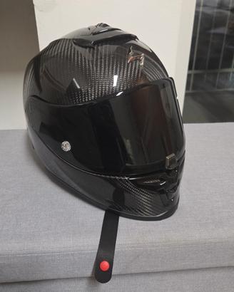 casco integrale carbonio