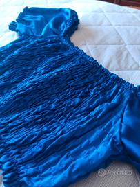 Top corto elasticizzato 