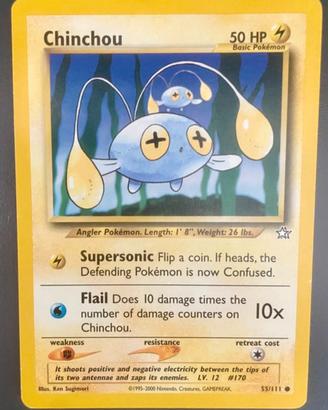 Chinchou mazzo neo genesis
