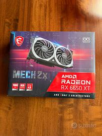 MSI Radeon RX 6650 XT MECH 2X 8GB OC – con scatola