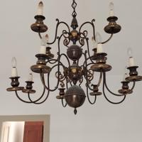 lampadario anni 90 lussuoso