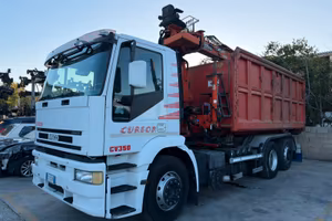 IVECO EUROTECH CURSOR 350 3 ASSI SCARRABILE GRU