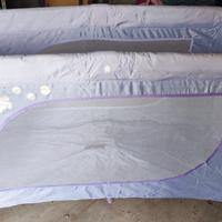 Lettino da campeggio.