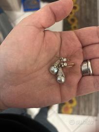 Orecchini con diamanti