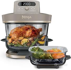Ninja CRISPi Friggitrice Aria Vetro 5.7L + 2.3L