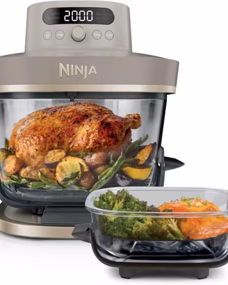 Ninja CRISPi Friggitrice Aria Vetro 5.7L + 2.3L