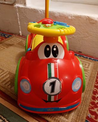 TRICICLO TRENINO CAVALCABILE CHICCO CON SUONI