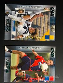 carte originali Panini Calcio Cards 2005