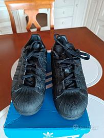 Adidas superstar w black 