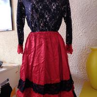 Costume da spagnola o can can