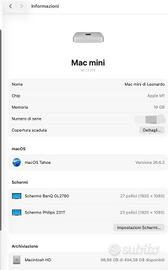 Mac Mini M1 16GB RAM 512GB SSD 