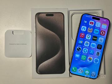 IPhone 15 pro Max 256gb ORIGINALE