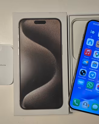 IPhone 15 pro Max 256gb ORIGINALE
