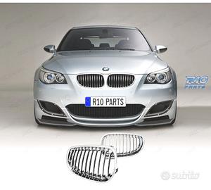 GRIGLIE BMW E60 E61 03-10 CROMATE