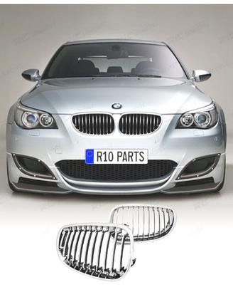 GRIGLIE BMW E60 E61 03-10 CROMATE
