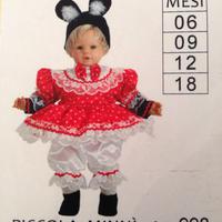 Vestito di Carnevale Royal - Piccola Minni Minnie