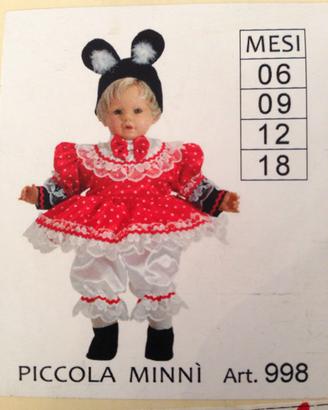 Vestito di Carnevale Royal - Piccola Minni Minnie