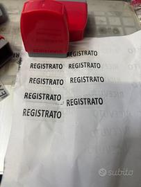 Timbri Fotosensibili Con Scritta come foto