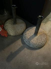 Ombrelloni piu basamenti