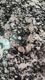 Braccialetto y2k regolabile droplet stile Givenchy