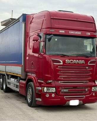 Scania r580 e6 intarder centina e ped mt 7.30 2015