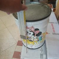 pouf in latta wallt disney