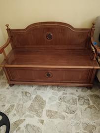 cassapanca in legno