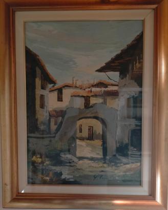 quadro olio su tela 