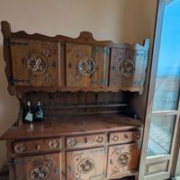 Credenza in stile Val Varaita