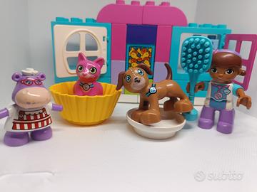 Lego Duplo clinica veterinaria dottoressa peluche