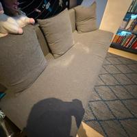 Divano letto 3 posti IKEA ASARUM + cassettone