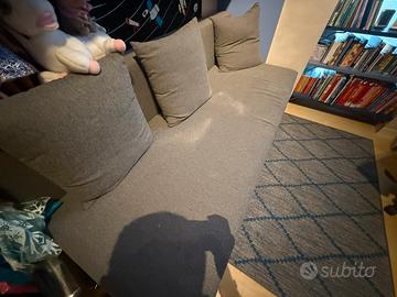 Divano letto 3 posti IKEA ASARUM + cassettone