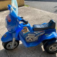 Motocicletta polizia bambino