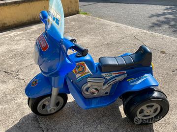 Motocicletta polizia bambino