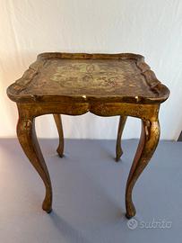 Tavolino antico  oro metà 1800