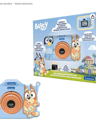 Macchina fotografica Bluey NUOVA