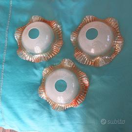 2+1 ripara lampade o plafoniera in vetro per lampa