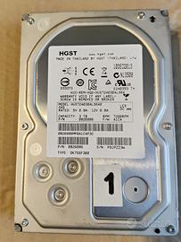 Hard disk HGST SAS 3 TB (1 di 2)