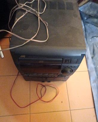 jvc stereo rotto