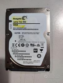 Hard Disk Seagate 500GB SATA 2.5" #1