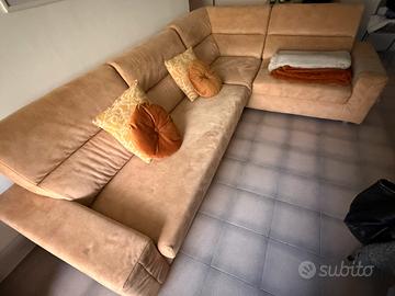 Divano Letto, 7 posti in alcantara