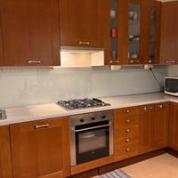 cucina tenuta con grande cura