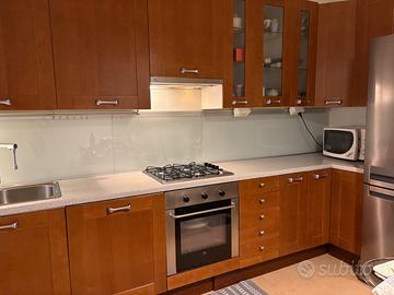 cucina tenuta con grande cura