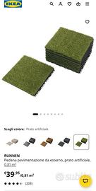 Pedana erba sintetica Ikea Runnen
