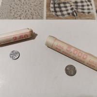 Monete fior di conio 100 lire e 50 lire piccola 90