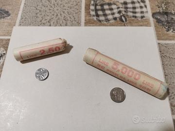 Monete fior di conio 100 lire e 50 lire piccola 90