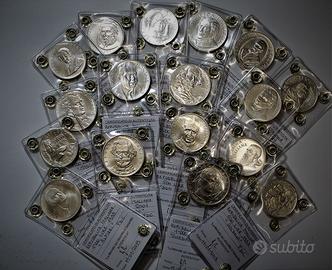 Monete commemorative argento dal 1985 al 2001 FDC