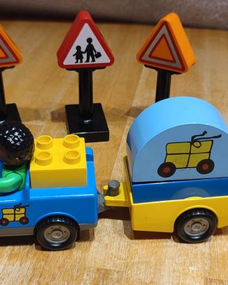 LEGO DUPLO set CONSEGNA PACCHI (vintage)
